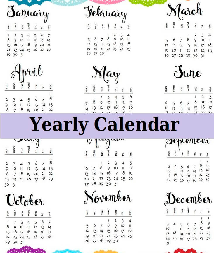 yearly-calendar0231534 | Free Word & PDF Templates