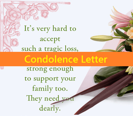 condolence letter | Free Word & PDF Templates