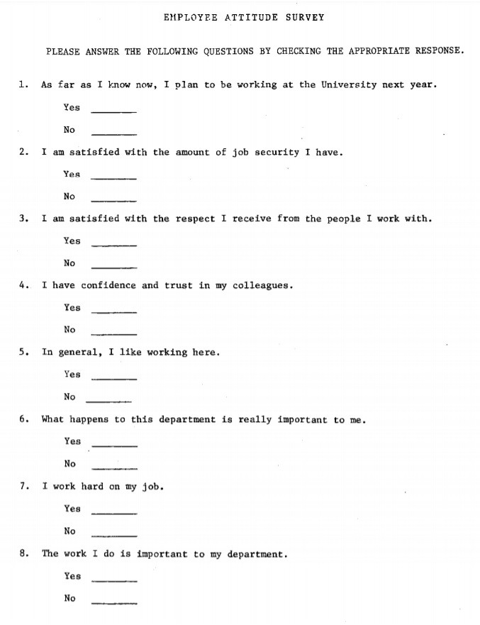 Attitude Survey Templates 13 Free Word Excel PDF Formats Samples 