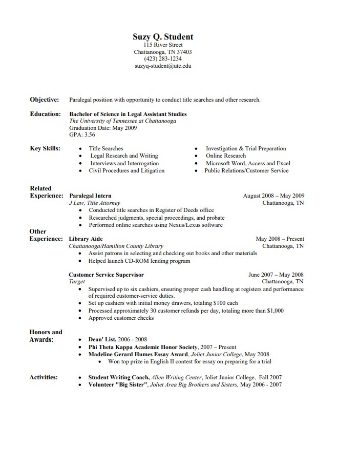 chronological-resume-templates-12-free-word-excel-pdf-formats